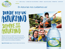 Tablet Screenshot of aguadecuevas.es